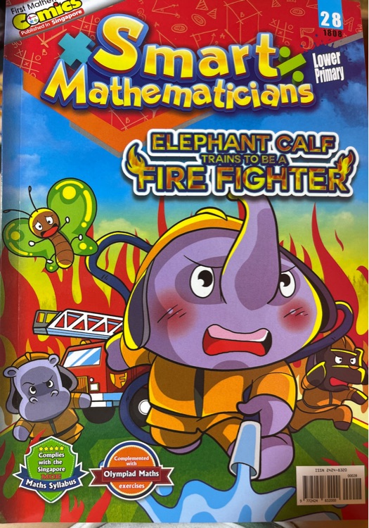 smart mathematicians lower primary 28 elephant calf trains to be a fire fighter