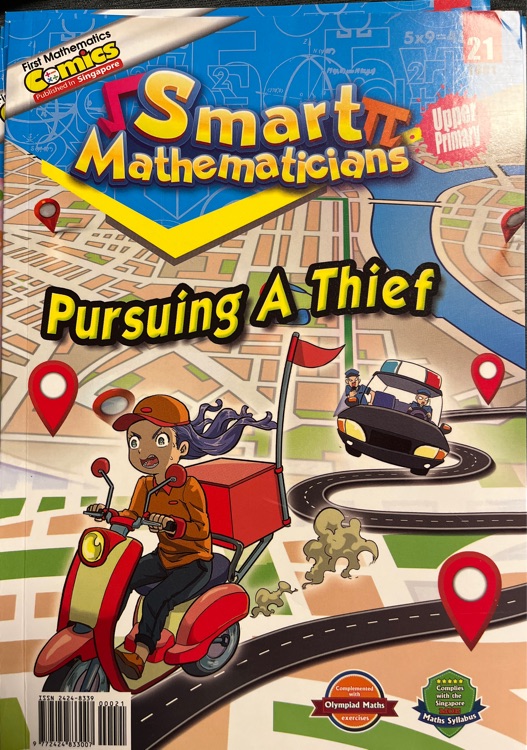 smart mathematicians upper primary 21 pursuing a thief