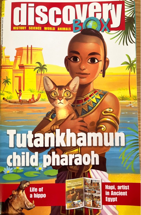 Discovery box Tutankhamun child pharaoh