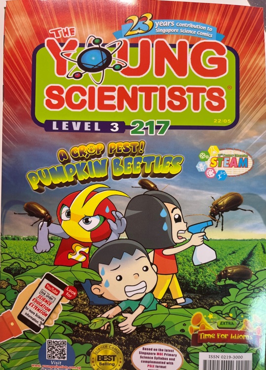 the young scientists level 3 217 a crop pumpkin beetles