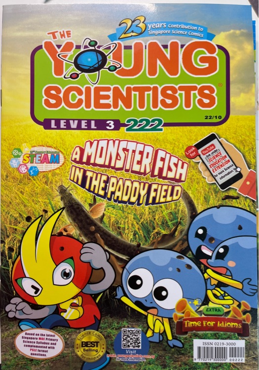 the young scientists level 3 222 a monster fish in the paddy field