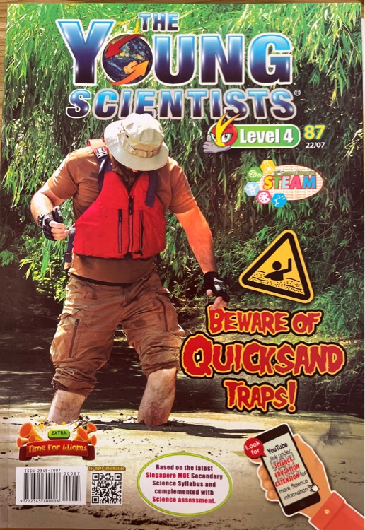 the young scientists level 4 87 beware of quicksand traps