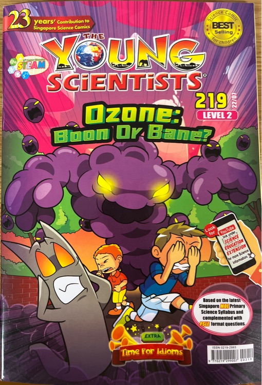 the young scientists level 2 219 ozone boon or bane