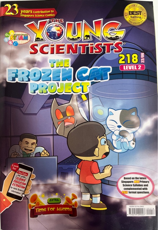 the young scientists level 2 218 the frozen cat project