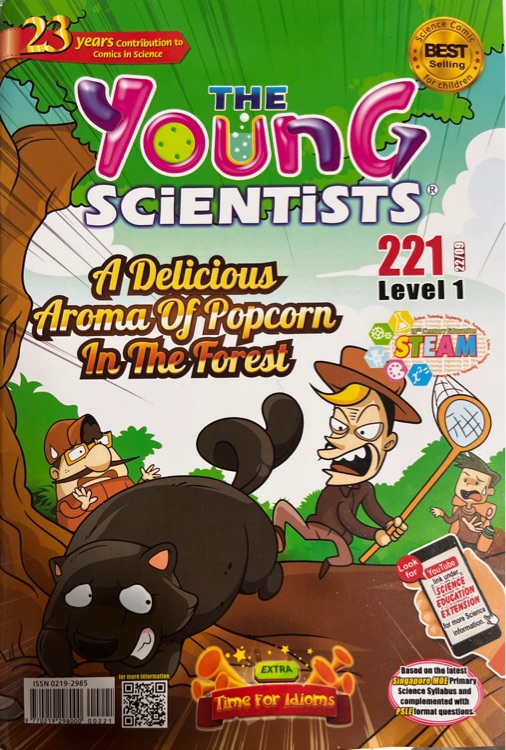 the young scientists level 1 221 a delicious aroma of popcorn in the forest