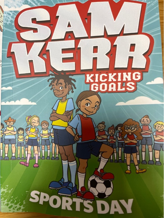 sam kerr kicking goals sports day