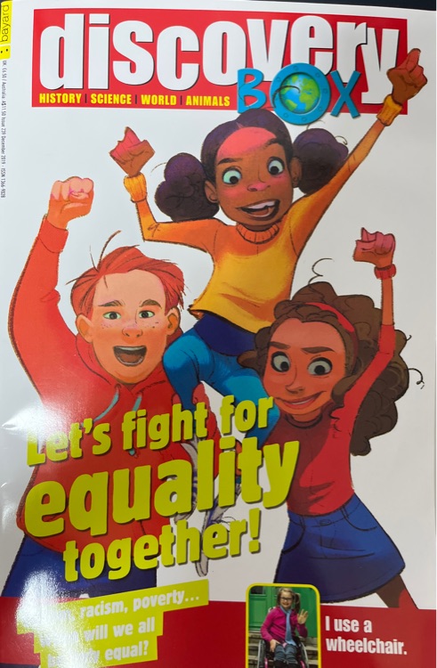 discovery box 2019 12 let's fight for equality together