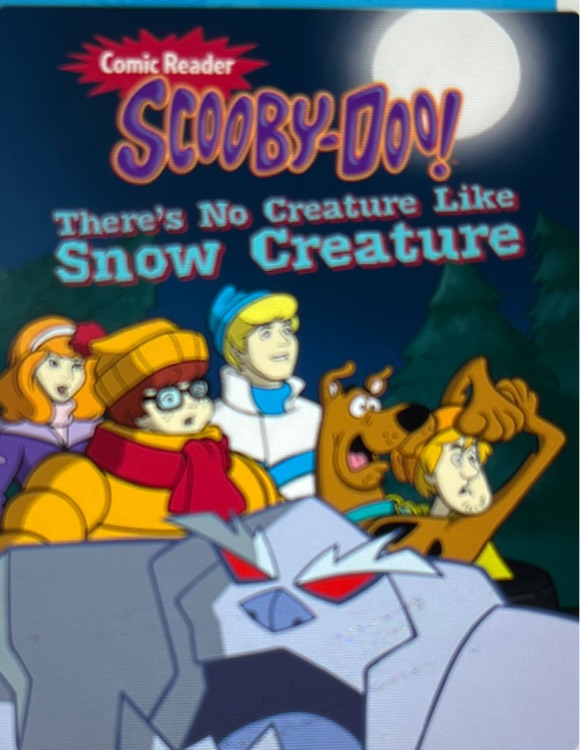 Scooby doo there's no creature like snow creature