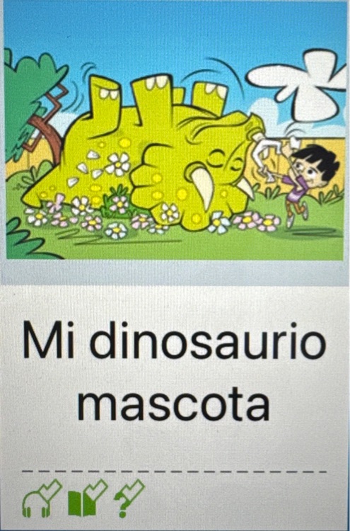 spanish raz B Mi dinosaurio mascota