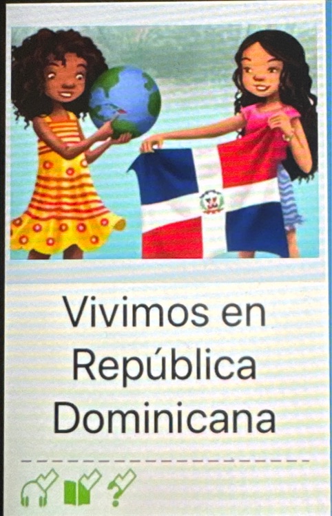 Spanish RAZ H Vivimos en Republica Dominicana