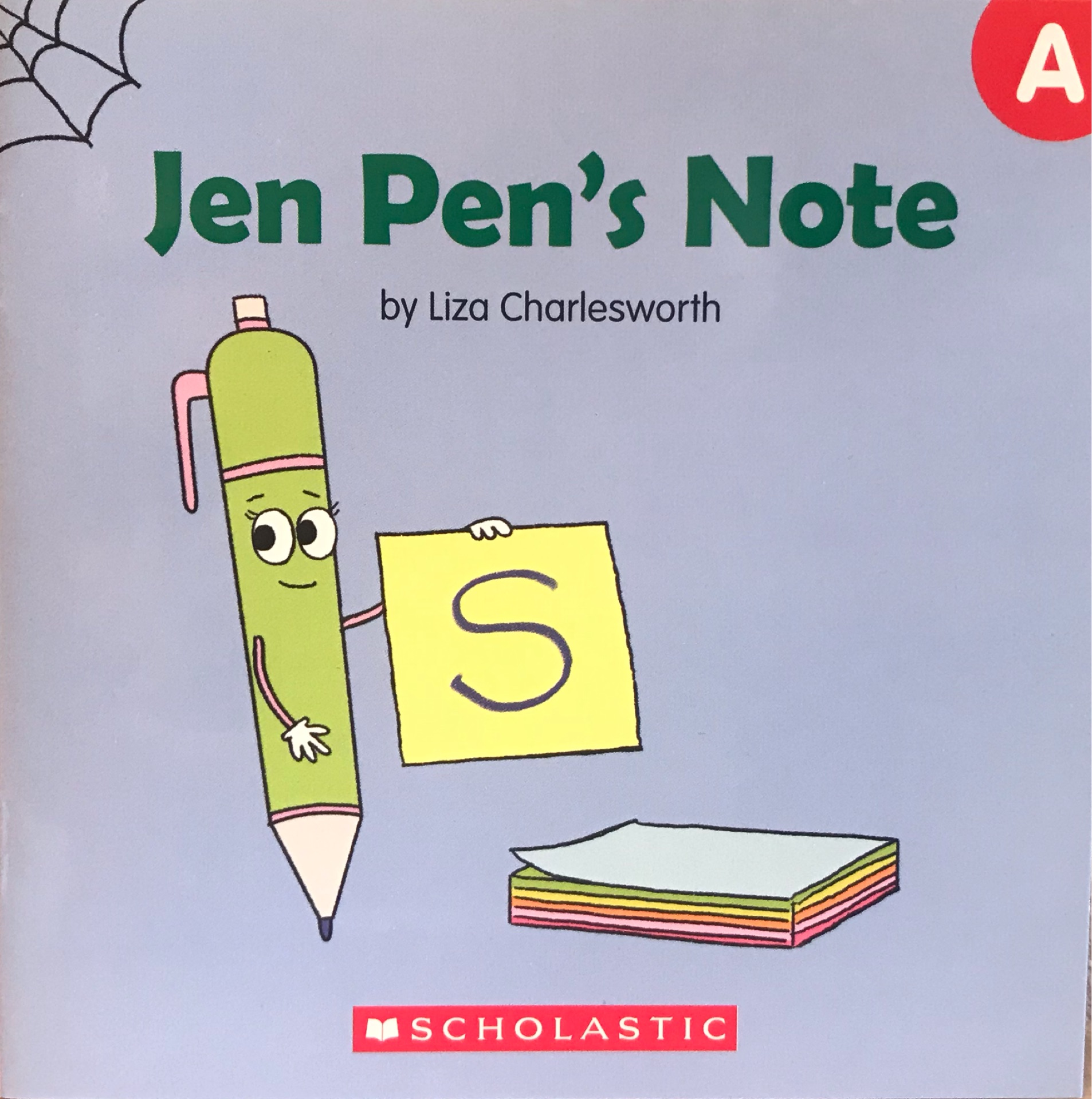 GUIDED READING LEVEL A Buddy Readers: Jen Pen's Note