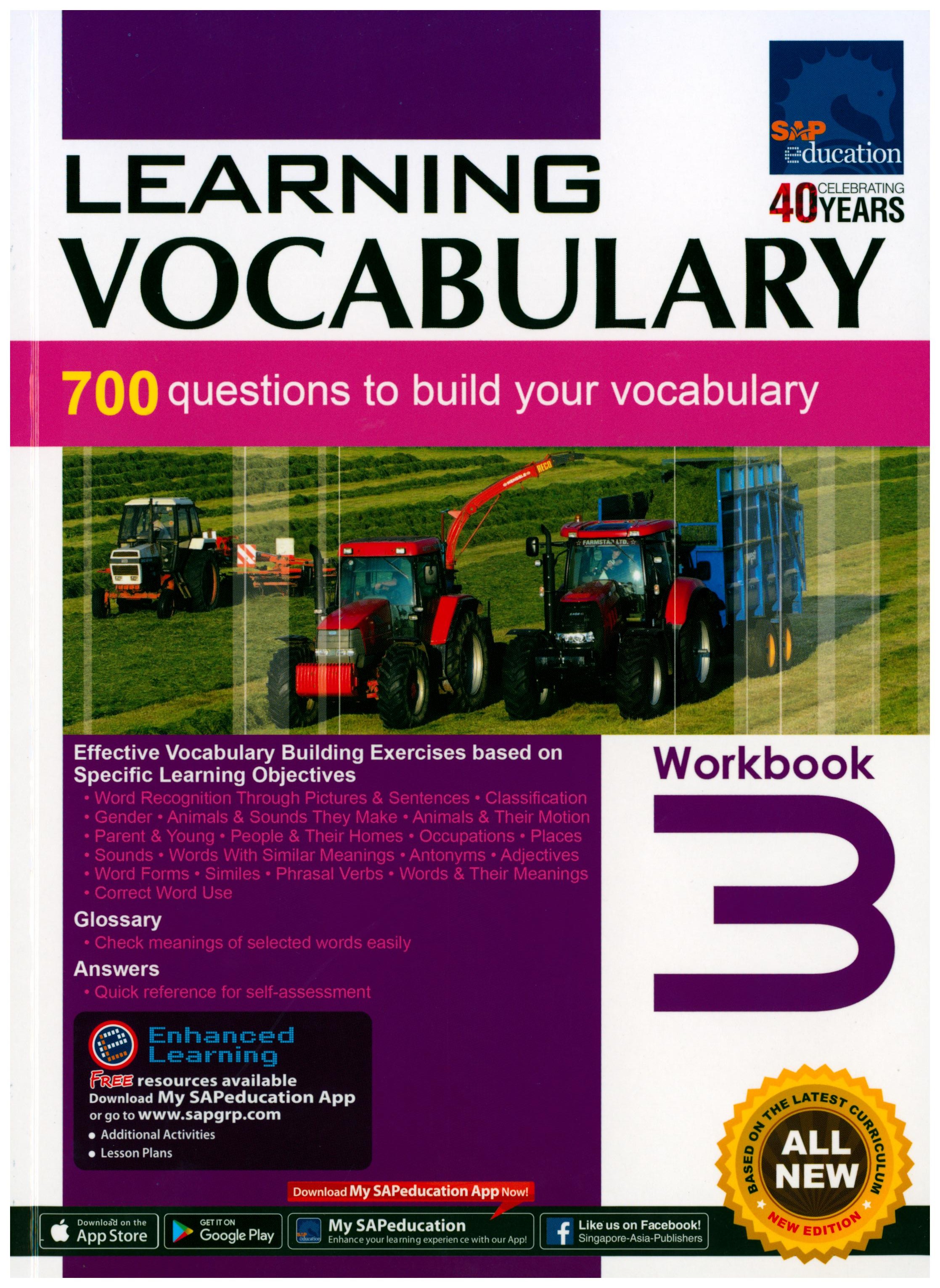 LEARNING VOCABULARY workbook3