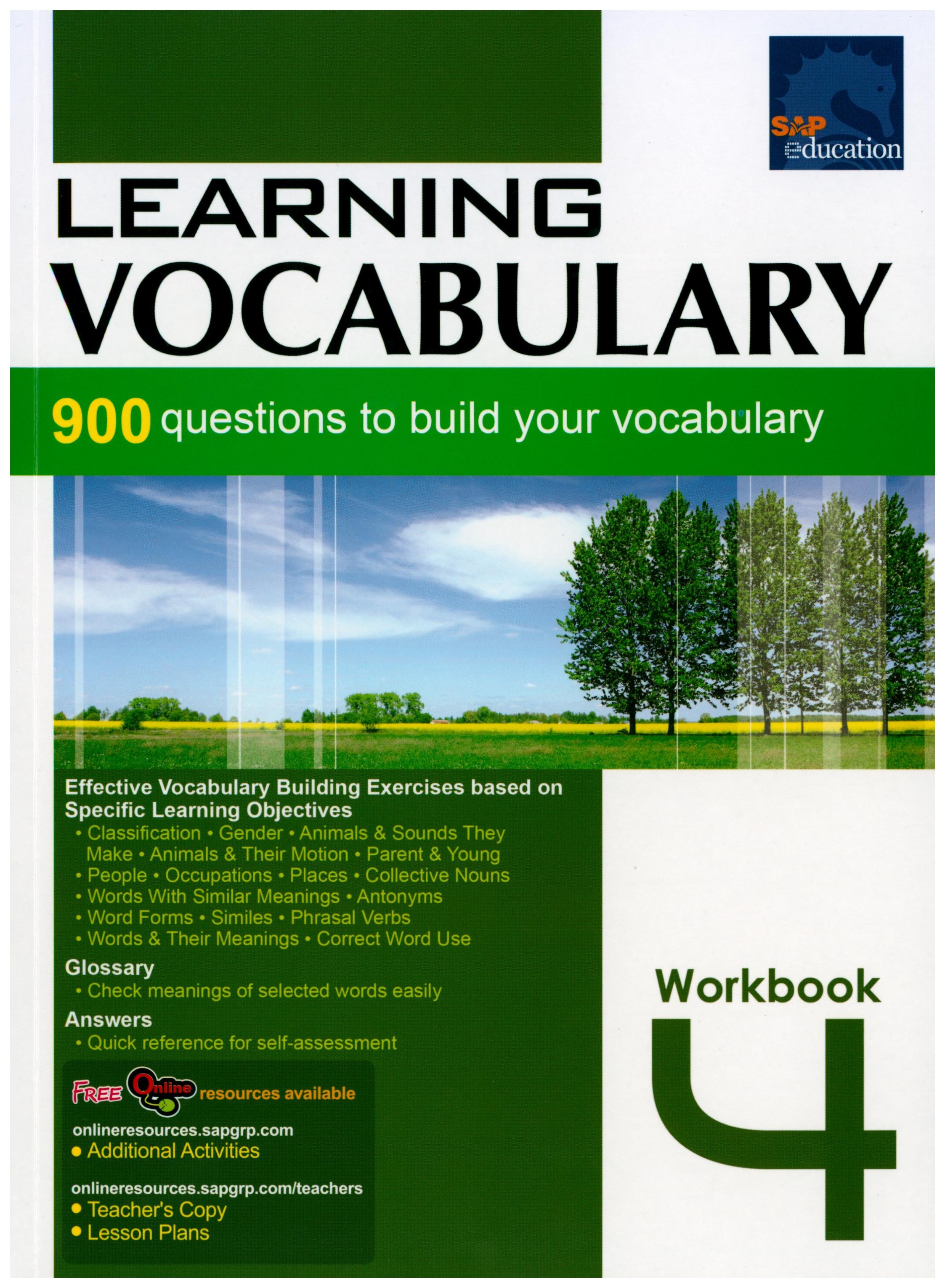 Learning Vocabulary Workbook 4