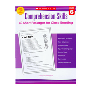 Comprehension Skills: Grade 6