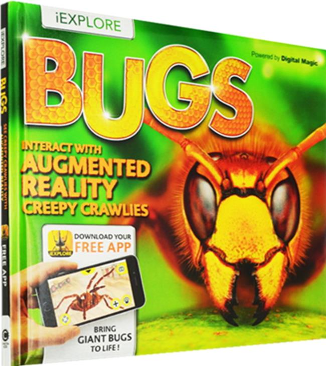 Bugs: Interact with Augmented Reality Creepy Crawlies