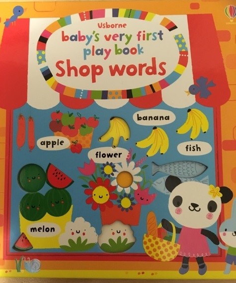 Baby's very first play book shop words