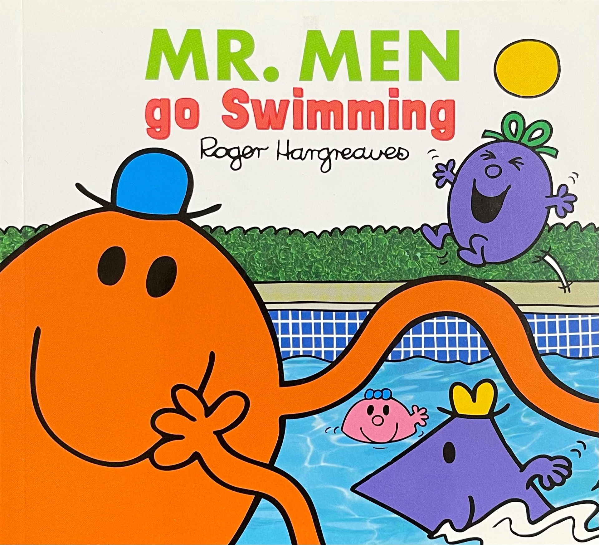 Mr. Men go swimming