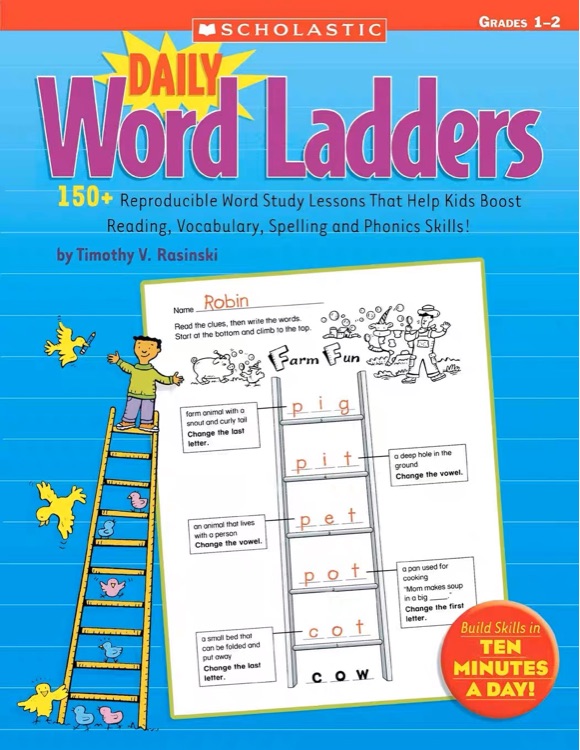 Daily Word Ladders: Grades 1–2