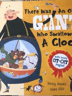 There was an old giant who swallowed a clock