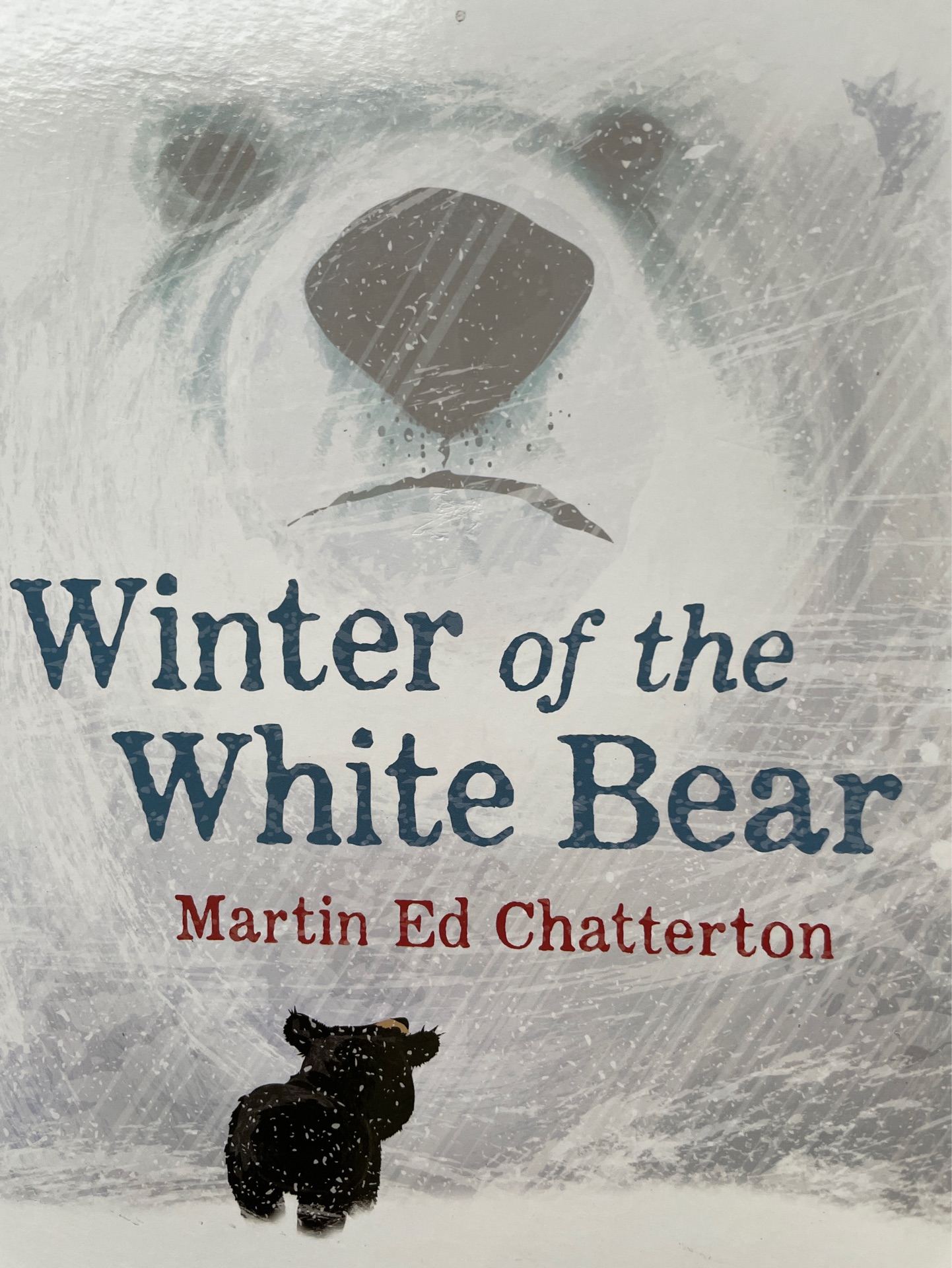 Winter of white bear