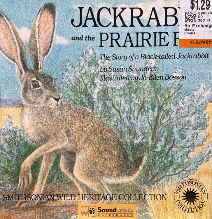 Jackrabbit and the prairie fire