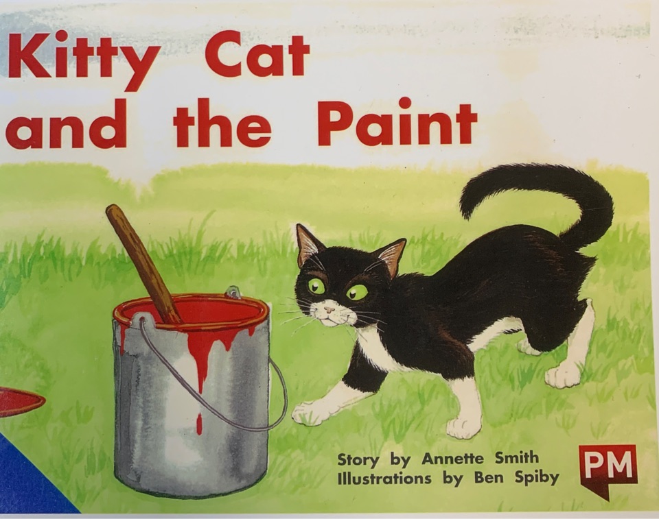 Kitty Cat and the Paint