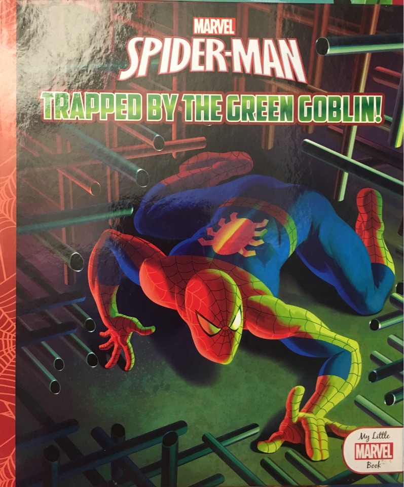 spider-man trapped by the green goblin