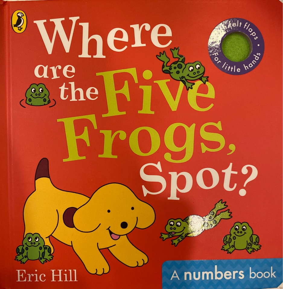 Where are the Five Frogs, Spot?