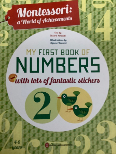 my first book of numbers