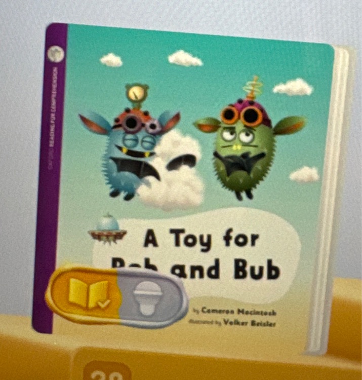 a toy for reb and bub