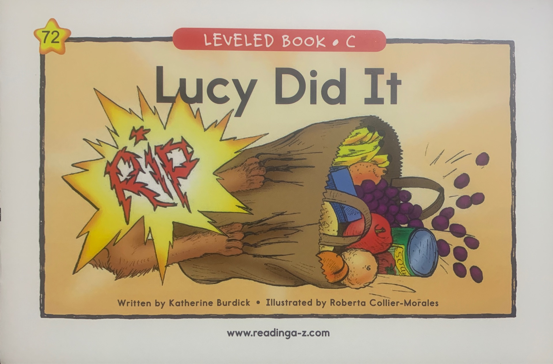 Raz C 72:Lucy Did It