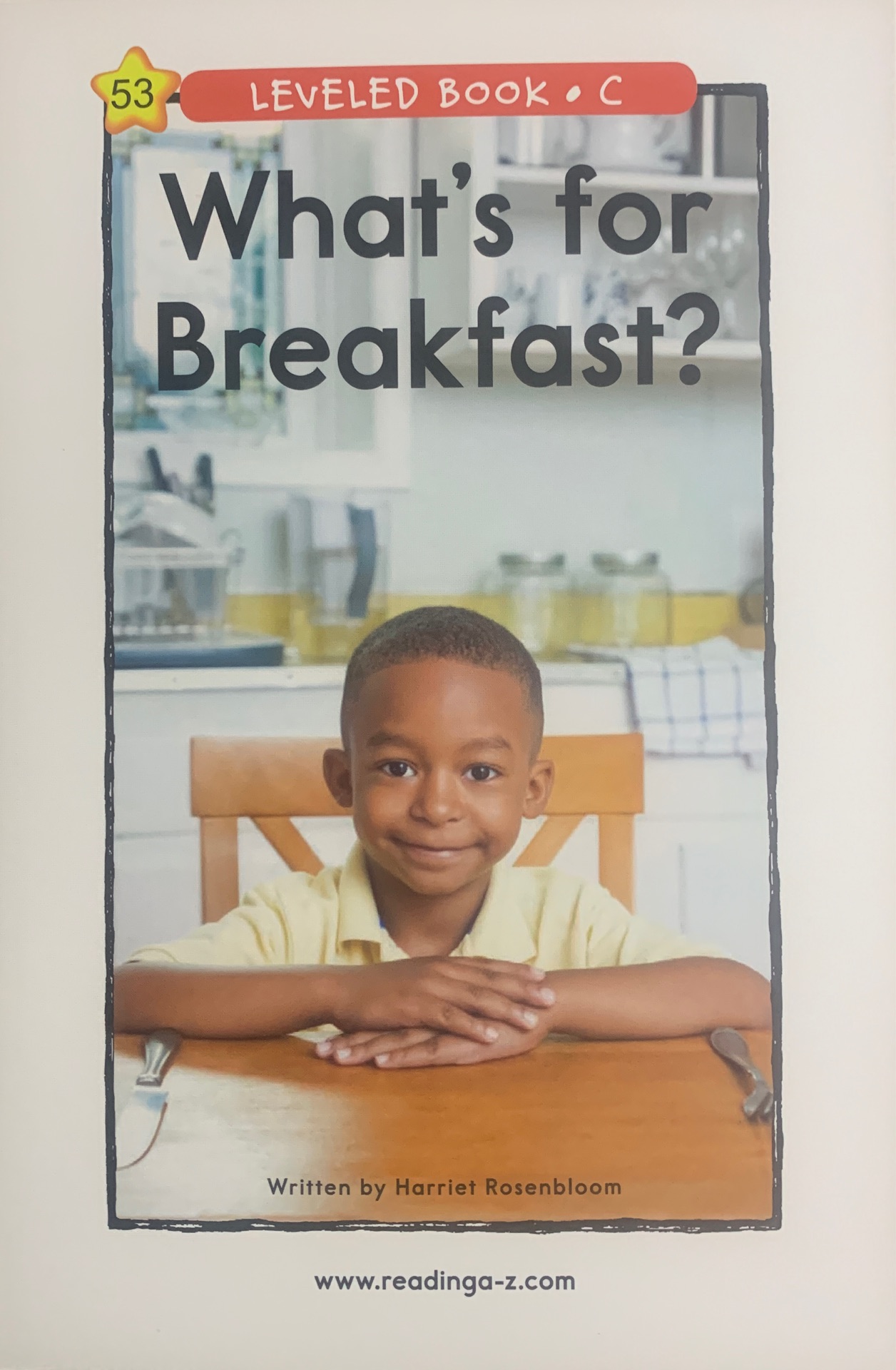 Raz C 53:What's for Breakfast?