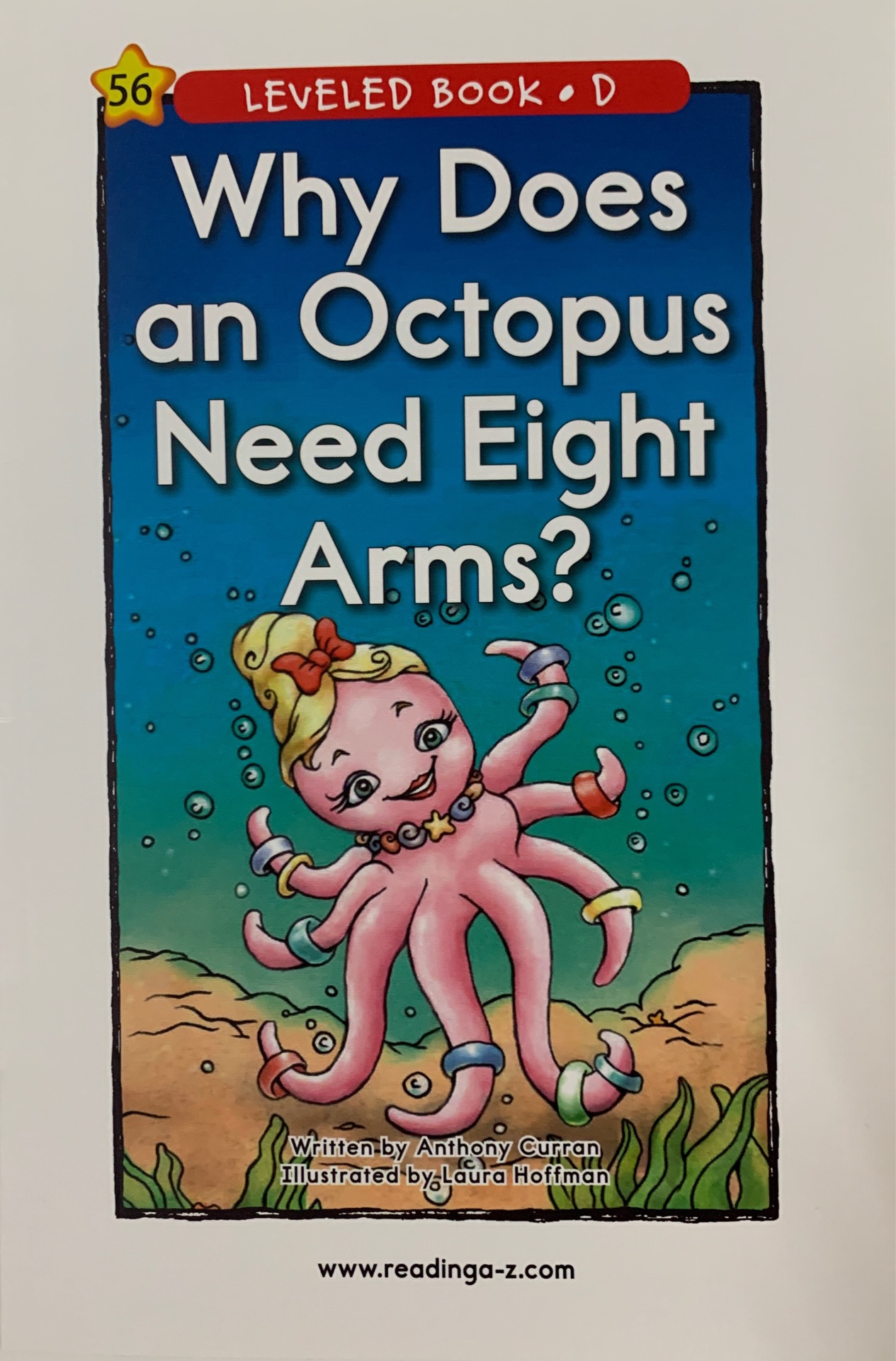 Raz D 56:Why Does an Octopus Need Eight Arms?