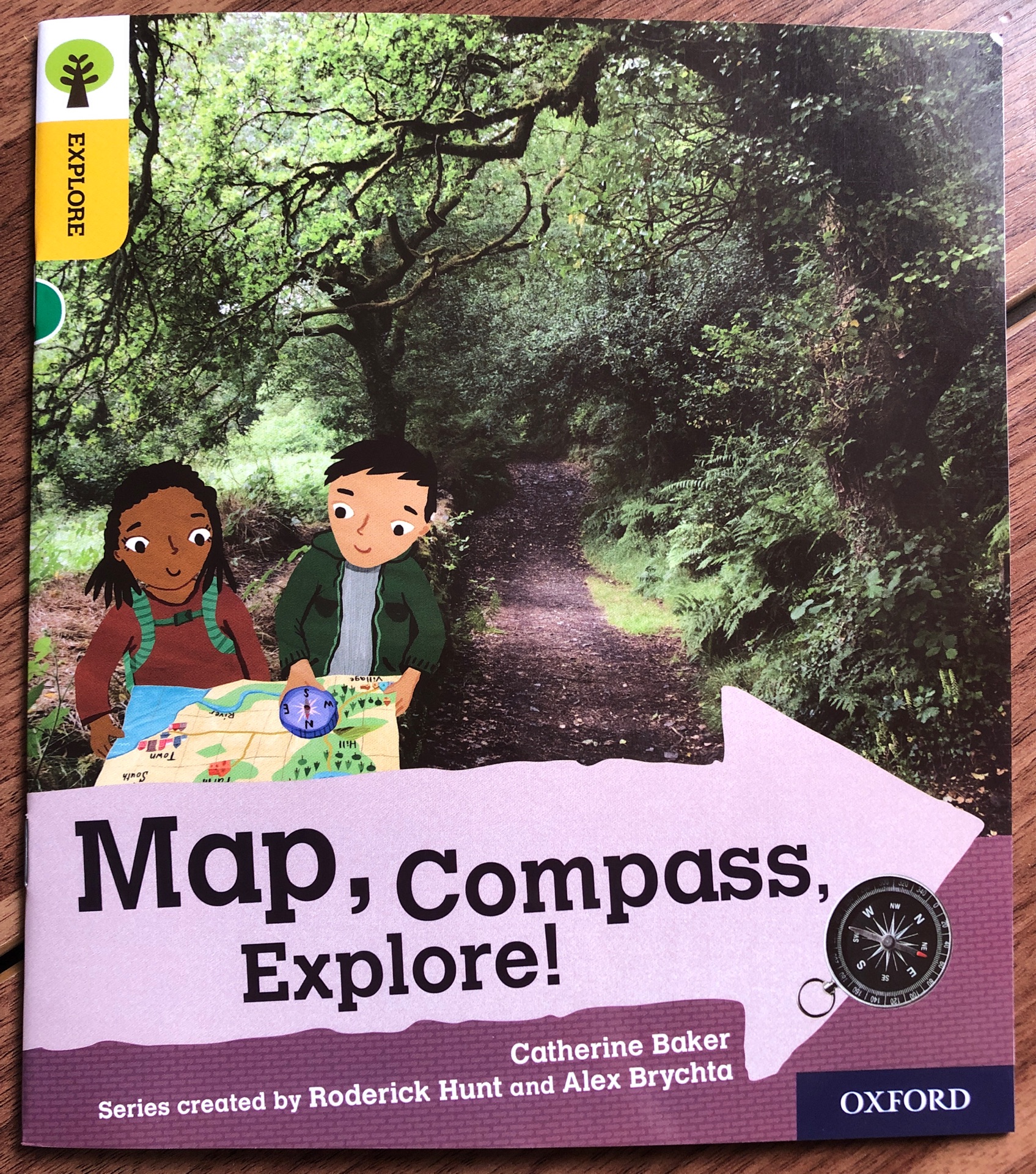 ORT L5 : Map, Compass, Explore!
(Oxford Reading Tree Explore)(Non-fiction)