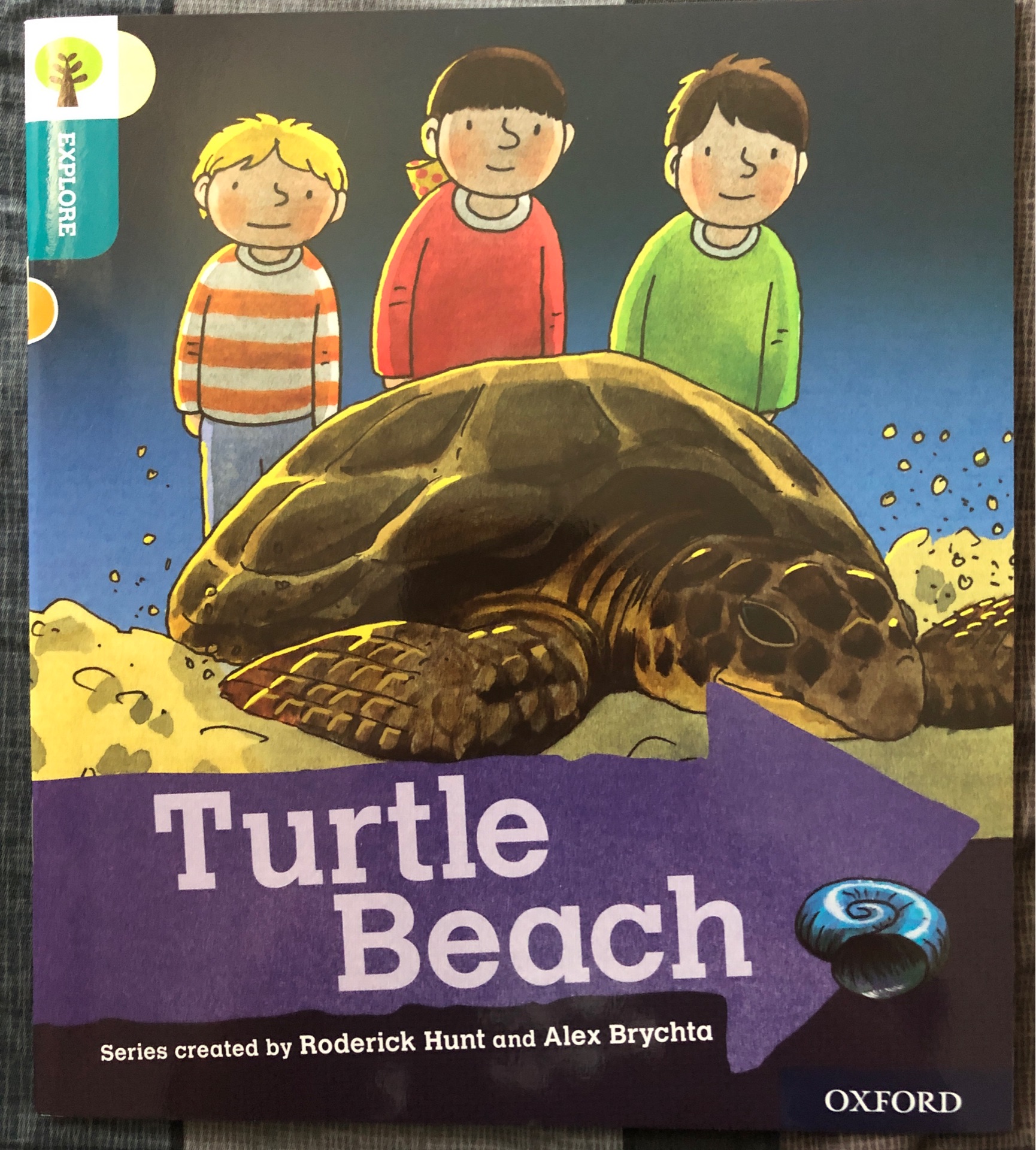 ORT L9 : Turtle Beach
(Oxford Reading Tree Explore)(Fiction)