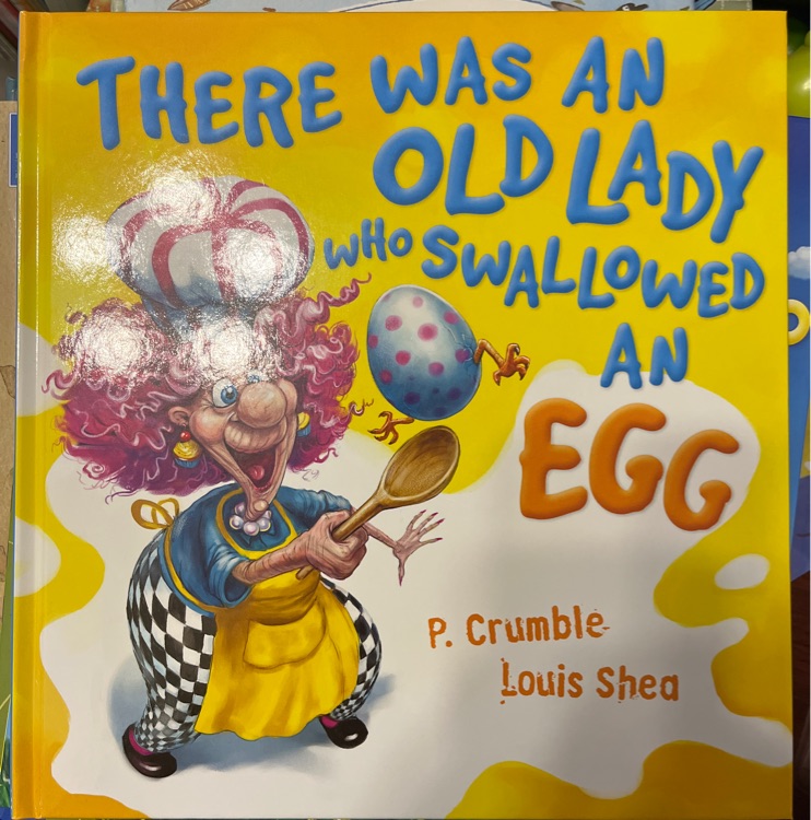 There was an old lady who swallowed an egg