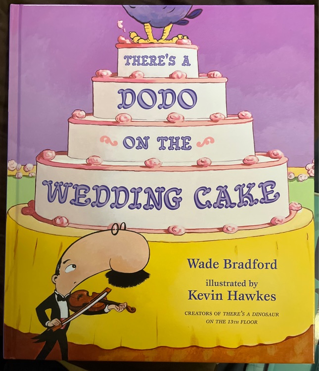 There's a dodo on the Wedding cake