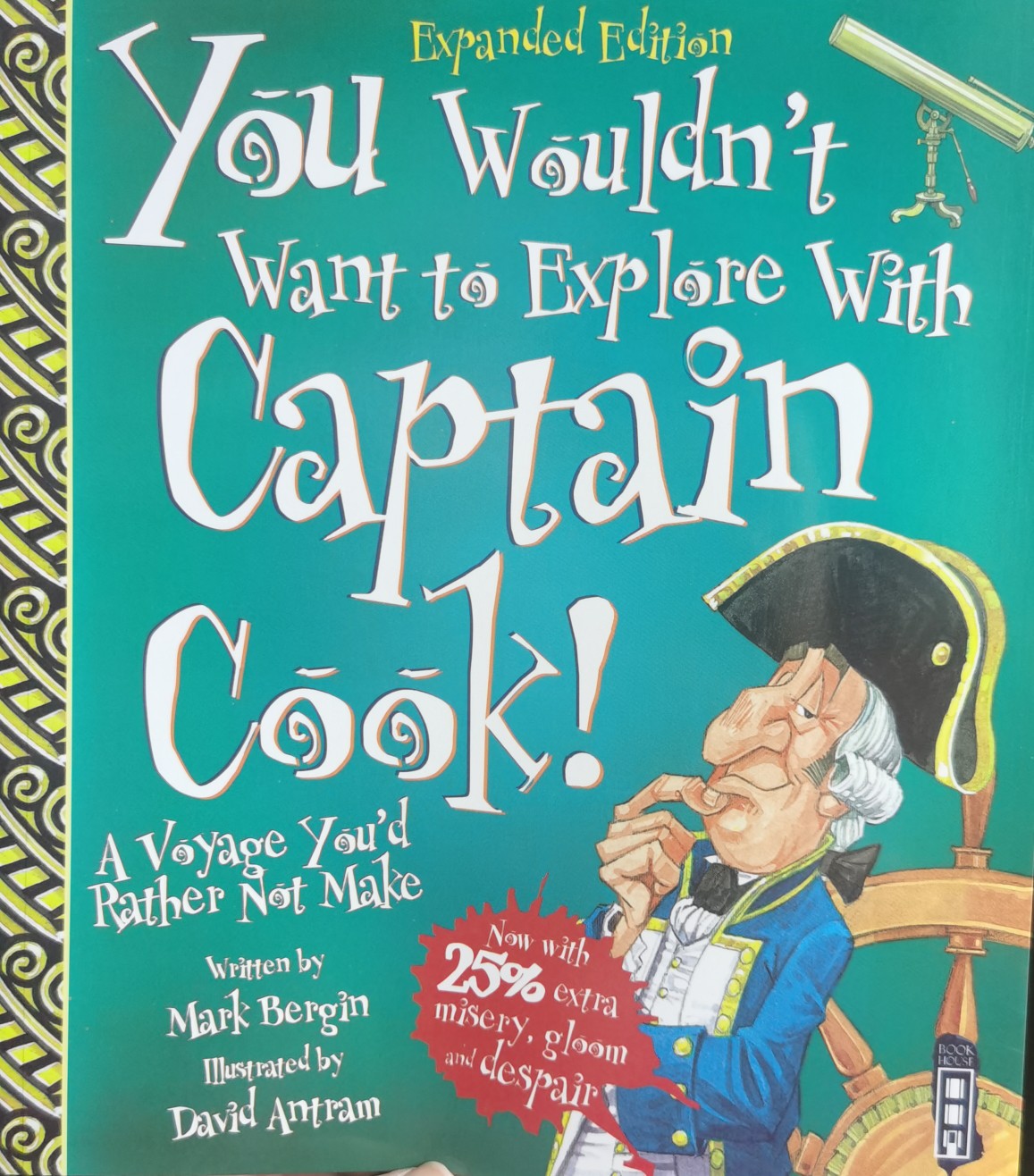 you wouldn't want to explore with captain cook