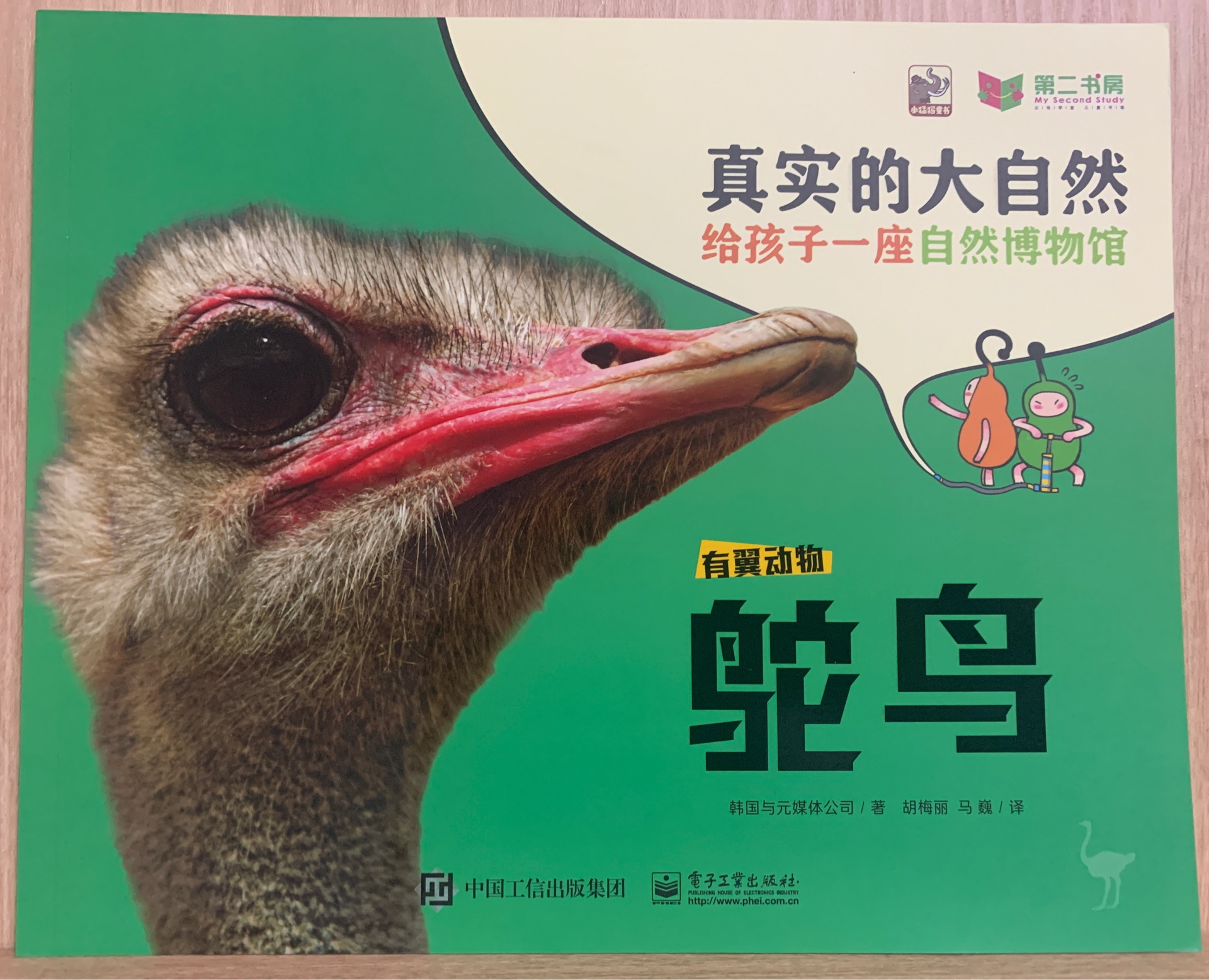 真實的大自然: 有翼動物-鴕鳥