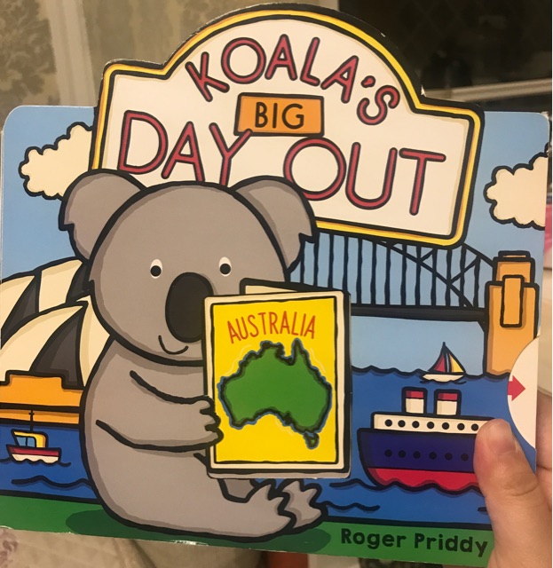 Koala's big day out