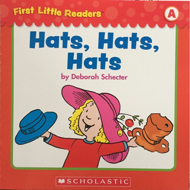 First Little Readers Level A-Hats, Hats, Hats