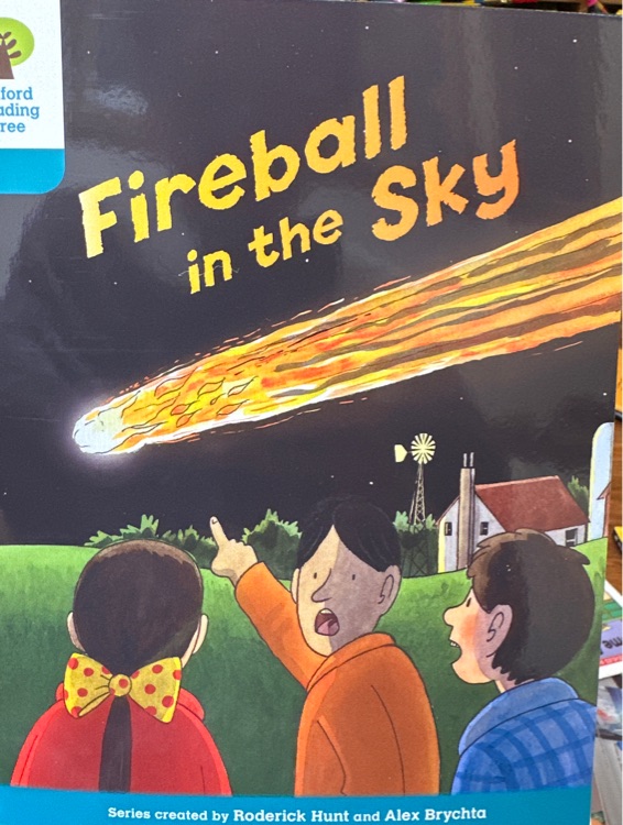 Fireball in the sky