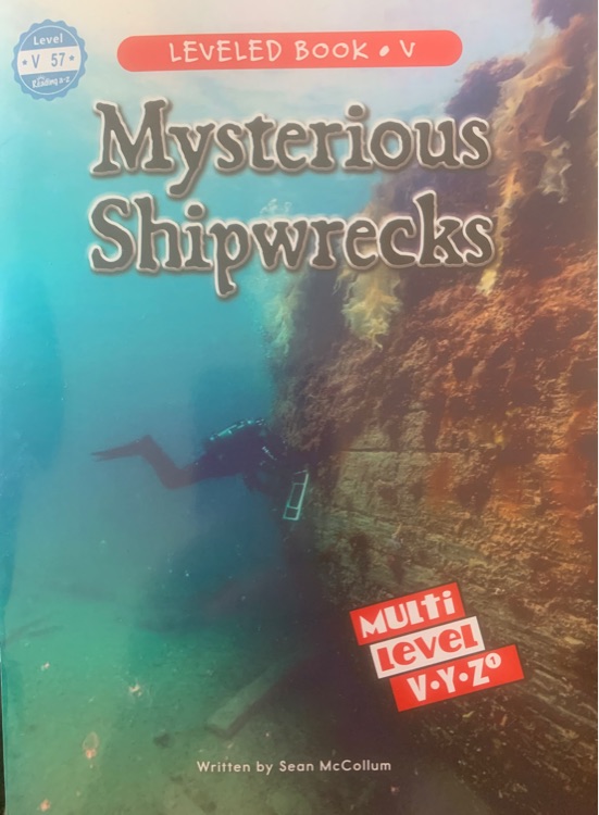 Mysterious shipwrecks