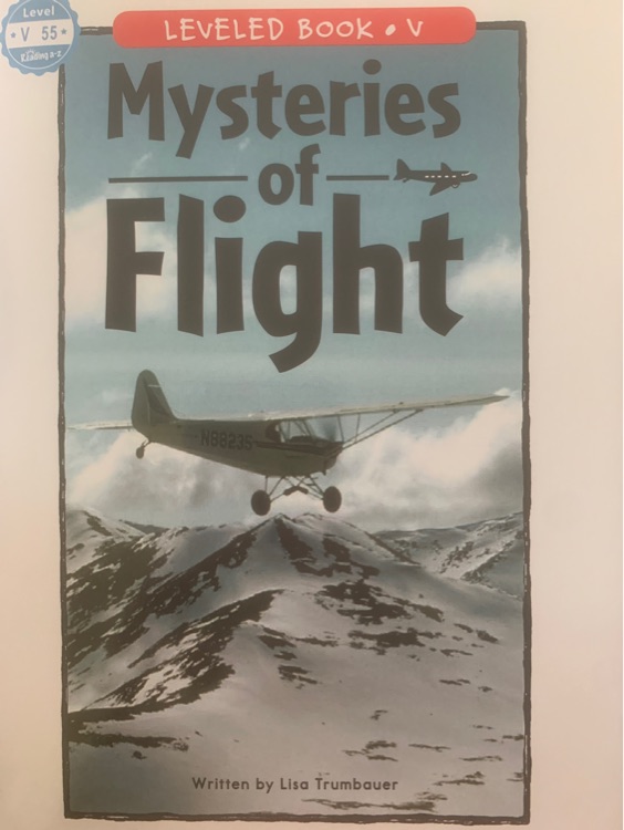 Mysteries of flight