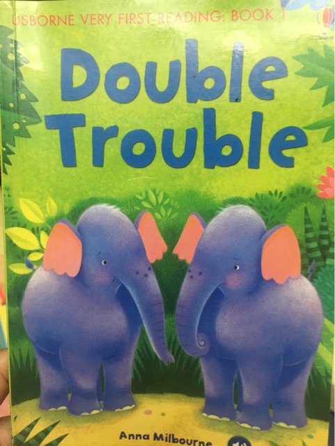 usborne我的第一個圖書館-double trouble