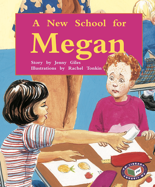 A New School for Megan PM Purple Set B  New School for Megan; Purple Level