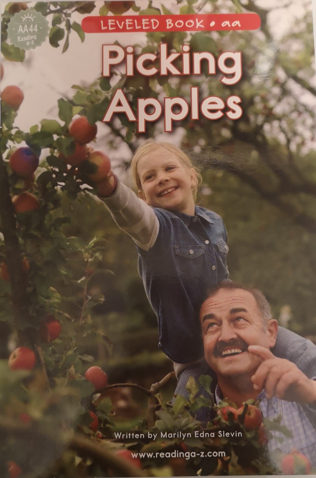 Picking apples