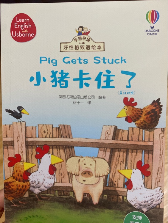 小豬卡住了