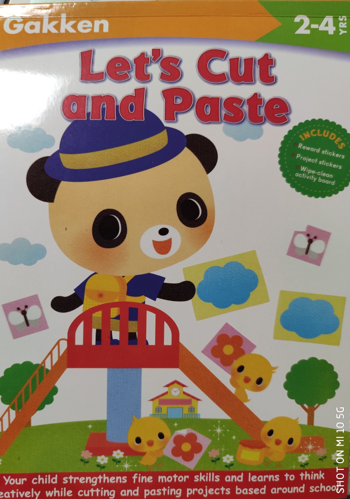 Let's Cut and Paste (Gakken Workbooks)