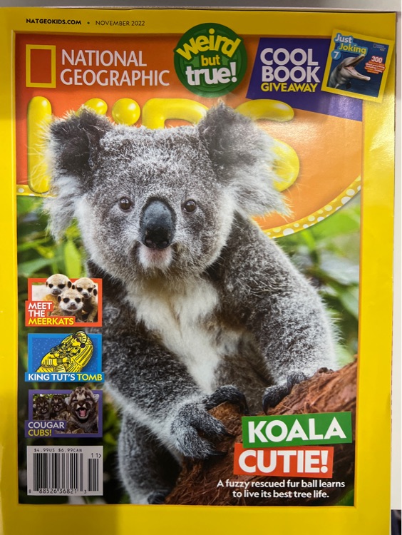 National Geographic kids  November 2022